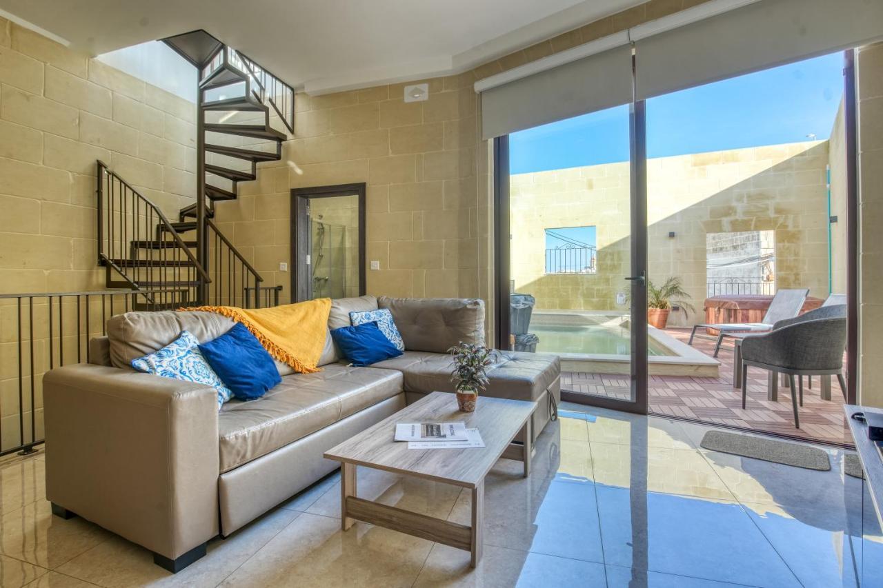 Narcisa - Luxury 3Br Traditional House With Pool, Cinema & Hot Tub Xagħra Dış mekan fotoğraf